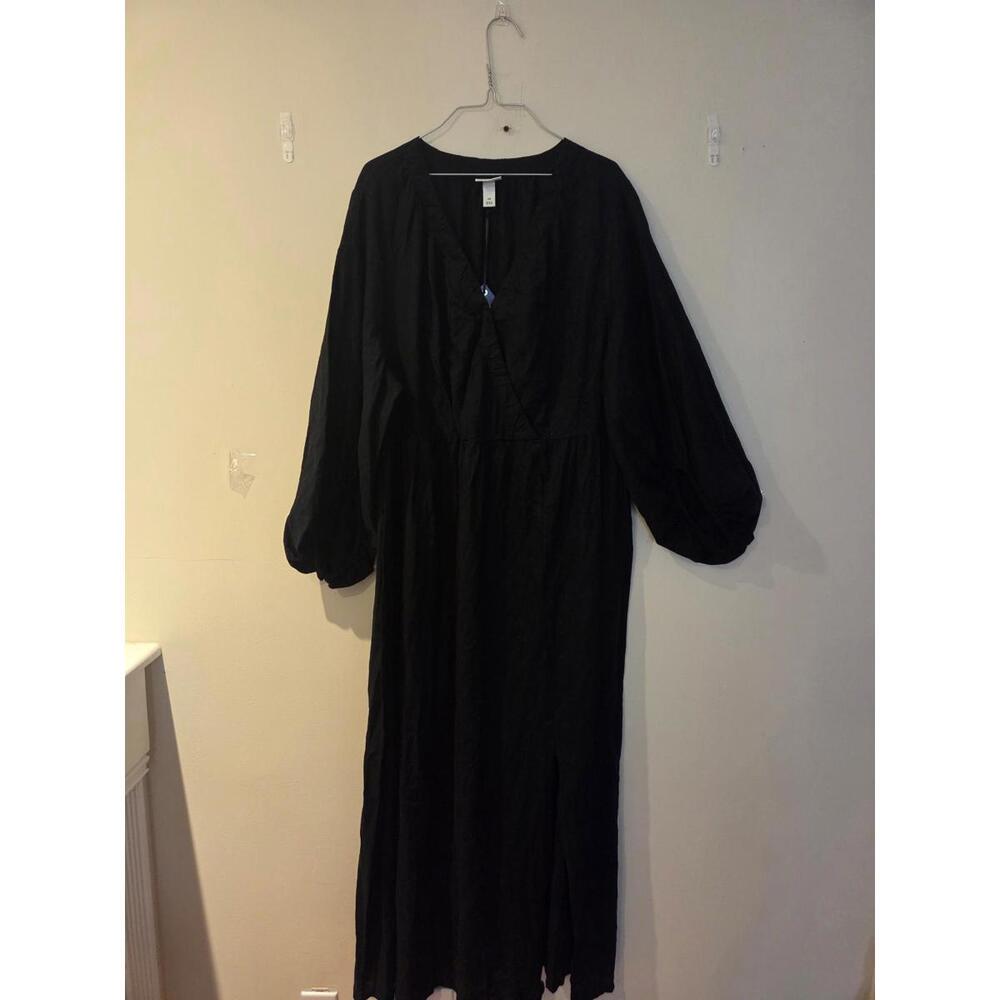 Ava and Viv Women's Black Maxi Dress NWT